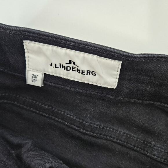 J Lindeberg Uma Black Jeans Highwaist Skinny Leg Women Size 28/30 - Picture 4 of 7